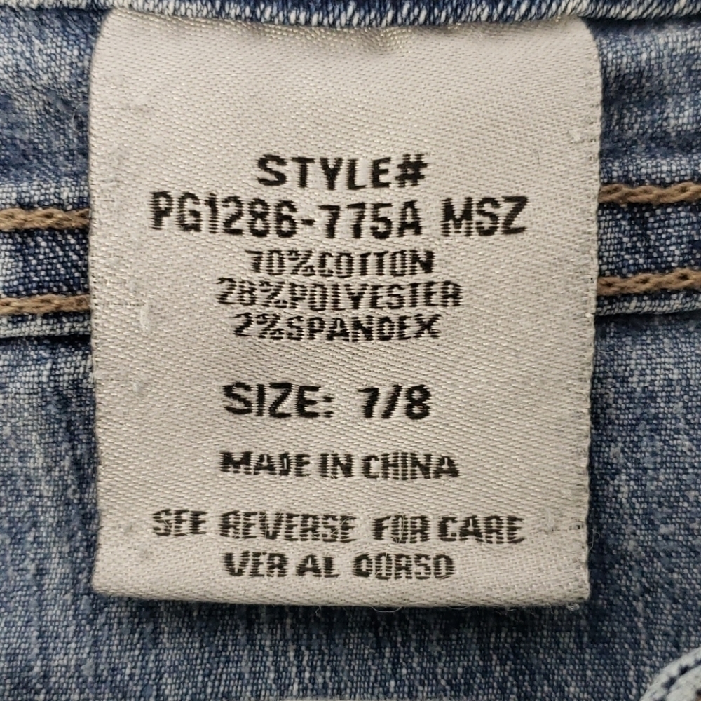 VENUS Bootcut 10" Rise Jeans Very Loved 7/8 30x31 - Picture 11 of 12